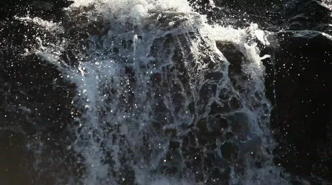 Falls, thermal Stock Footage