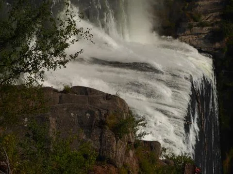 Falls in Yellowstone Stock Photos