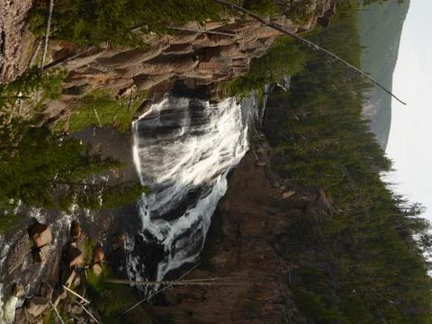 Falls in Yellowstone Foto stock