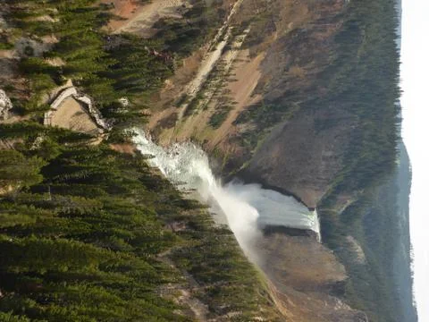 Falls in Yellowstone Foto stock