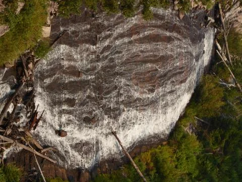 Falls in Yellowstone Stock Photos