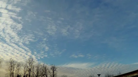 Fallstreak Hole Cavum Hole Punch Stock Footage 145389996