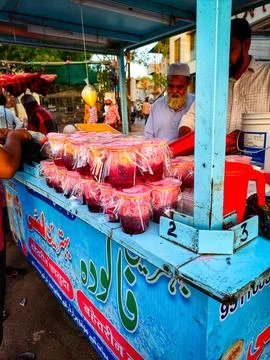 Falooda Cart Stock Photos