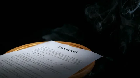 False agreement. Stock Footage 273521252