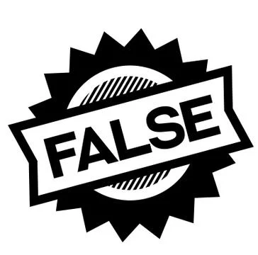 False black stamp Stock Illustration
