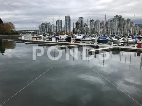 False creek marina Stock Photos