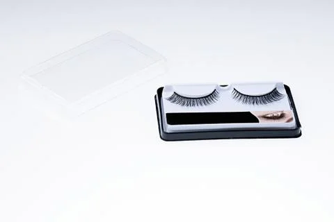False eyelashes Stock Photos