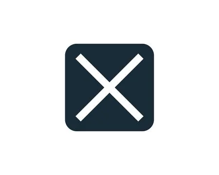 False Icon Vector Logo Template Illustration Design イラスト素材