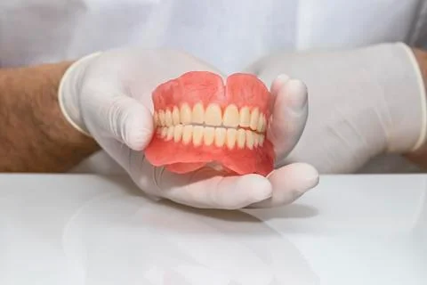 False jaw. Stock Photos