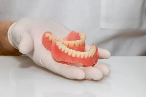 False jaw. Stock Photos