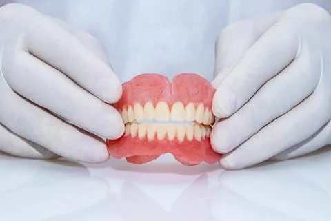 False jaw. Stock Photos