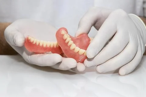 False jaw. Stock Photos