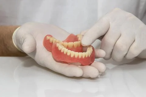 False jaw. Stock Photos