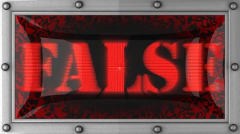 False on led Видео 8719635