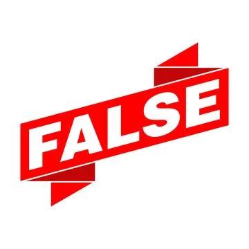 False Letter Rubber Stamp Template Design Stock Illustration