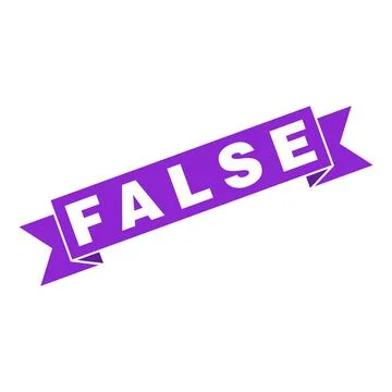 False Letter Rubber Stamp Template Design Illustrazione stock