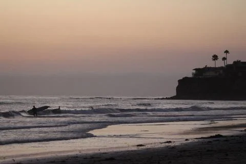 False Point at Dusk Foto stock