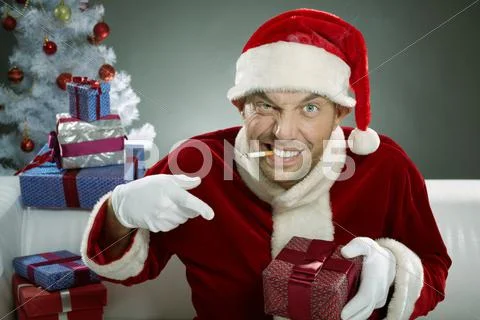 False Santa Stock Photos