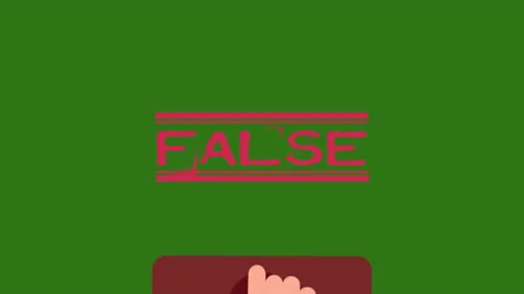 False stamp animation.4K motion animation. Stock Footage 171805827