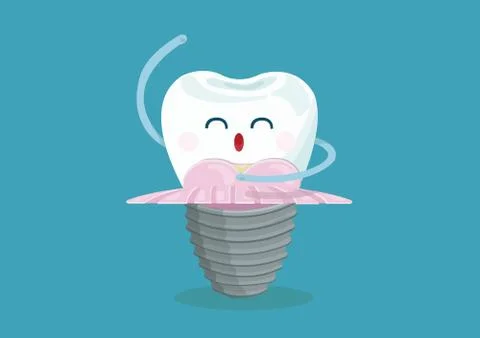 False tooth Stock Illustration