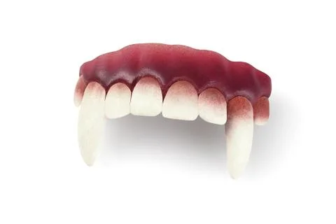False Vampire Teeth Stock Photos