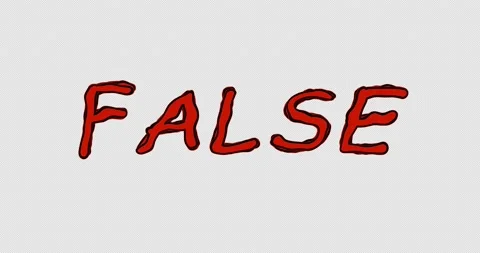 False word in doodle style Stock Footage 152717326