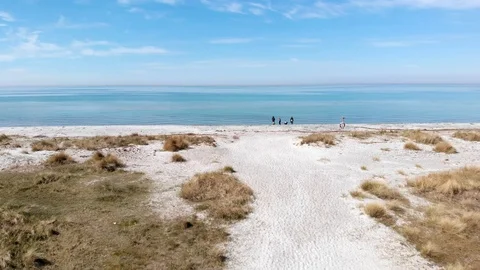 FALSTERBRO BEACH IN SKÅNE Stock Footage 107784004