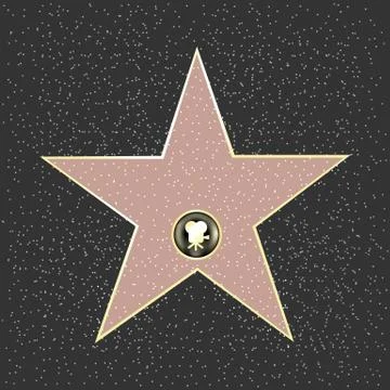 Fame star Stock Illustration
