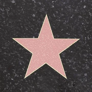 Fame star Stock Illustration