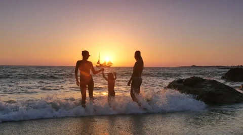 Fameli sunset 2 Stock Footage 55298331