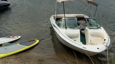 Families, boats and beaches Stock Footage 49797553