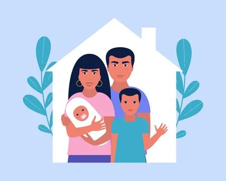 Family concept Stock Illustration