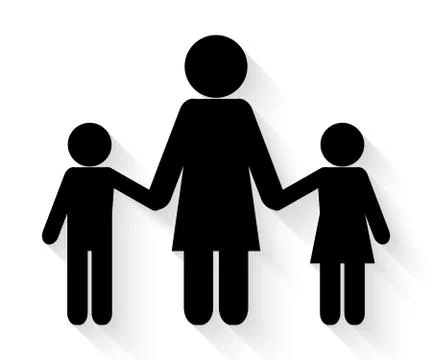 Family icon vector Stock Illustration
