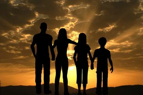 Family Stock Illustration