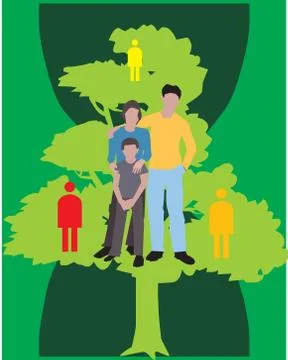Family Stock Illustration