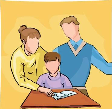 Family Stock-Illustration