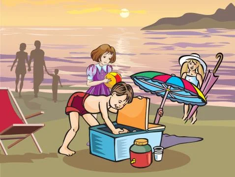 Family Stock Illustration