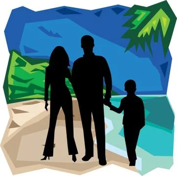 Family Illustrazione stock