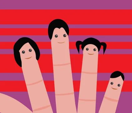 Family Stock Illustration