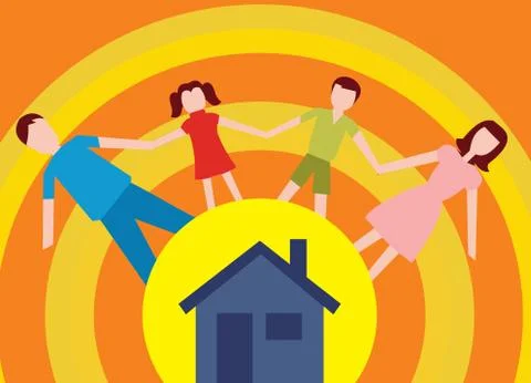 Family Stock Illustration