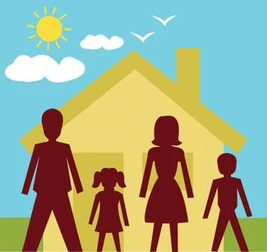 Family Stock Illustration