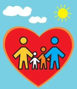 Family Stock Illustration