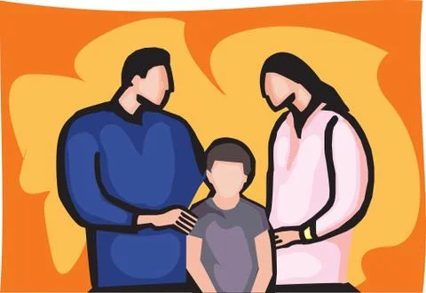 Family Stock Illustration