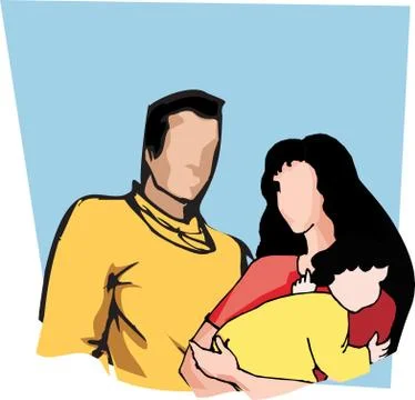 Family Illustrazione stock