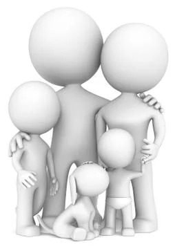 Family. Stock Illustration