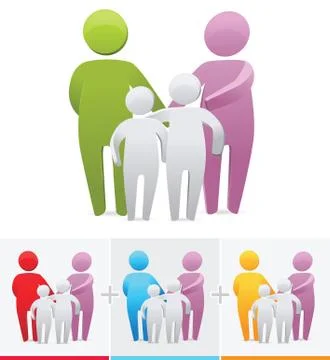 Family Stock Illustration