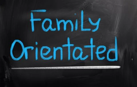 Family orientated concept Stock Illustration