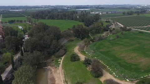 Family park in fields Stock Footage 125907217