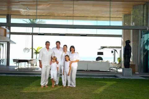 Family portrait Stock Photos