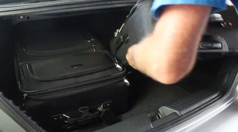 Family Road Trip Stock Footage